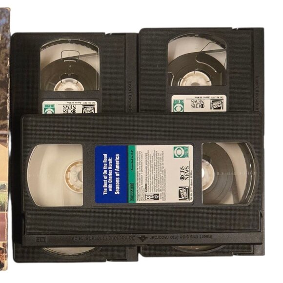 The Best Of On The Road With Charles Kuralt VHS 3 Tape Set Vintage Travel - Picture 12 of 16